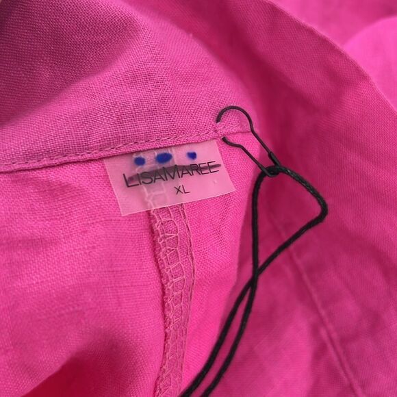 Lisa Maree Wide Leg Linen Pants - Picture 4 of 6